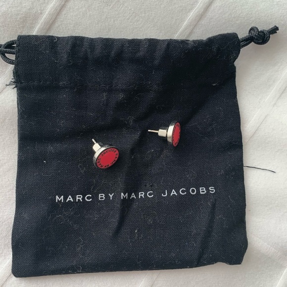 Marc Jacobs Enamel Disc Earrings - Picture 2 of 3